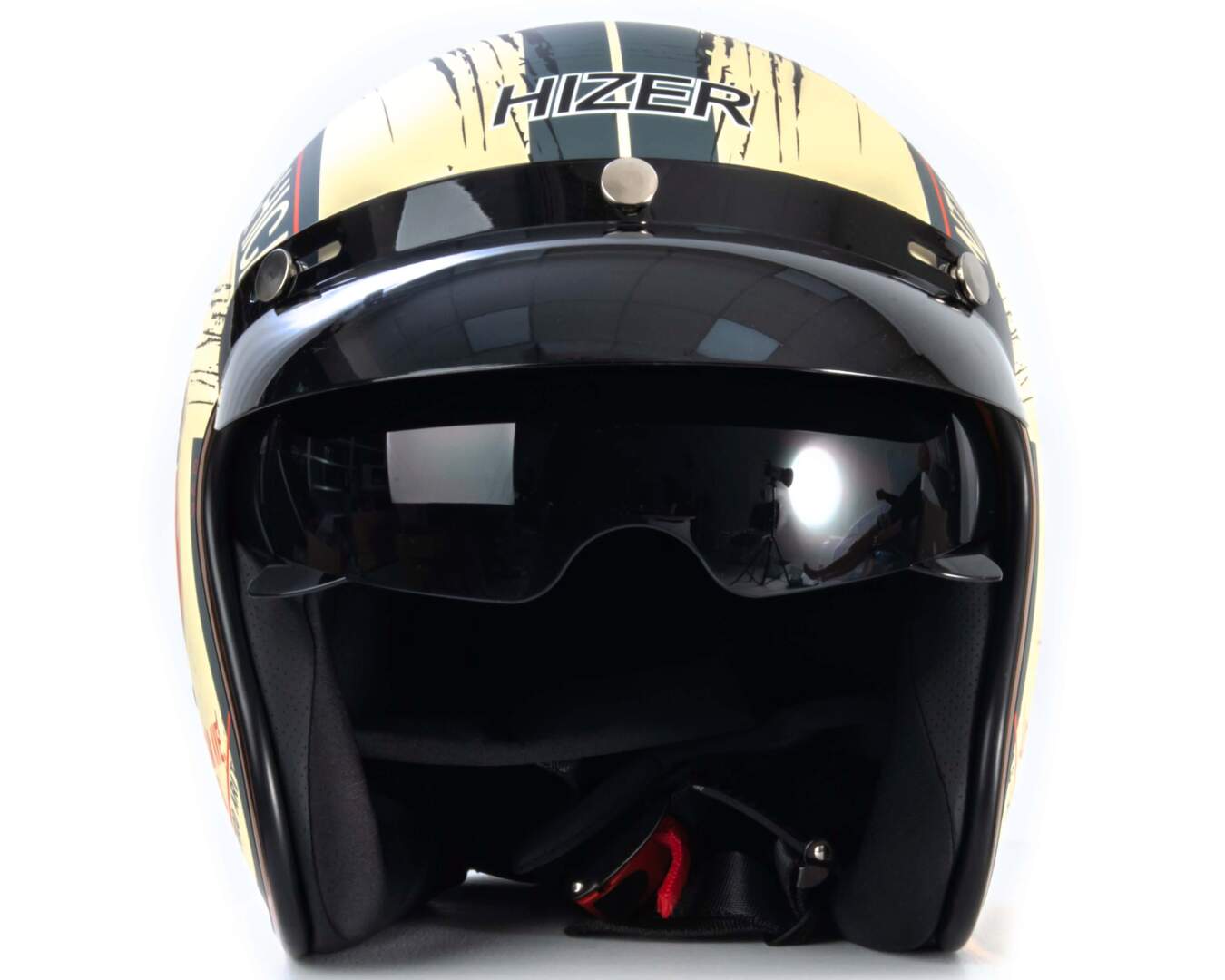 Шлем мото открытый HIZER J510 №1 (XL)