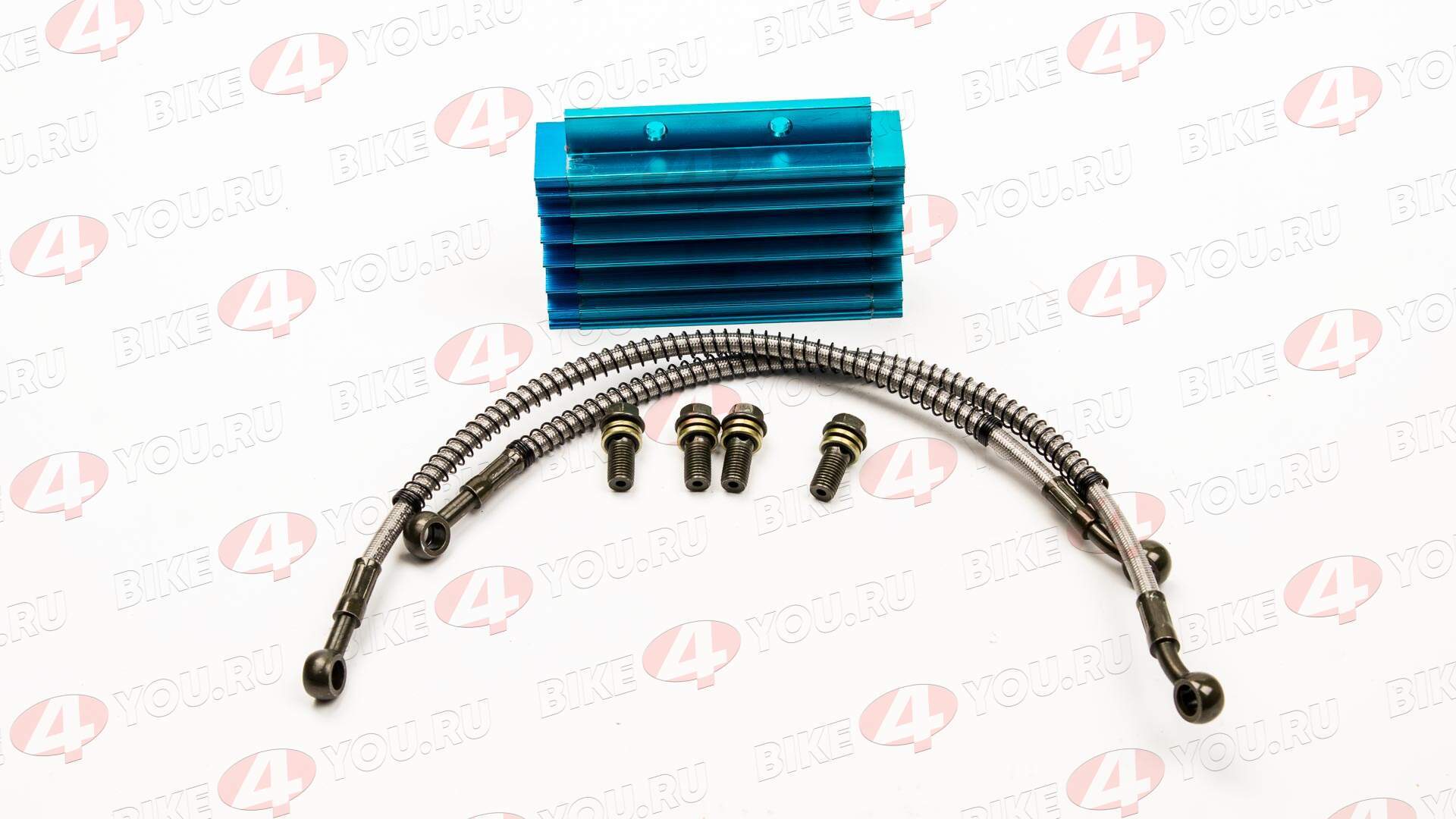 Радиатор охлаждения масла №4 синий