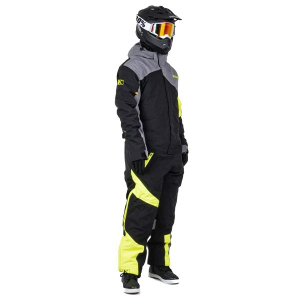 Комбинезон для снегохода KLIM RAILSLIDE #1 black-yellow (текстиль) (L)