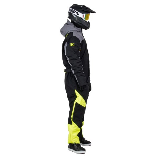 Комбинезон для снегохода KLIM RAILSLIDE #1 black-yellow (текстиль) (L)