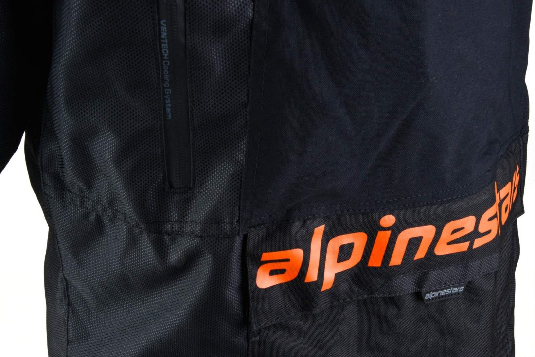 Куртка мото ALPINESTARS #6 black (текстиль) (L)